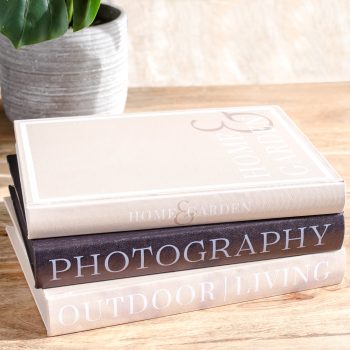 11.5" DECORATIVE STORAGE BOOK