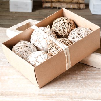 6 PIECE DECOR BALL
