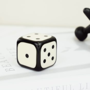 2" BLACK & WHITE DIE