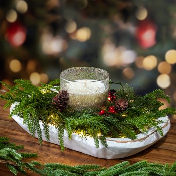 STYLED HOLIDAY DOUGH BOWL