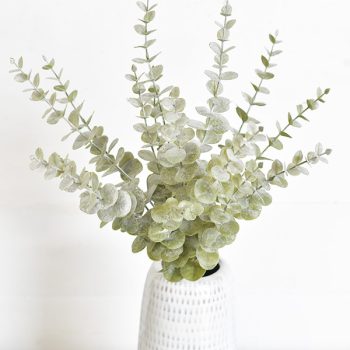 17" POWDER DUSTED EUCALYPTUS STEM