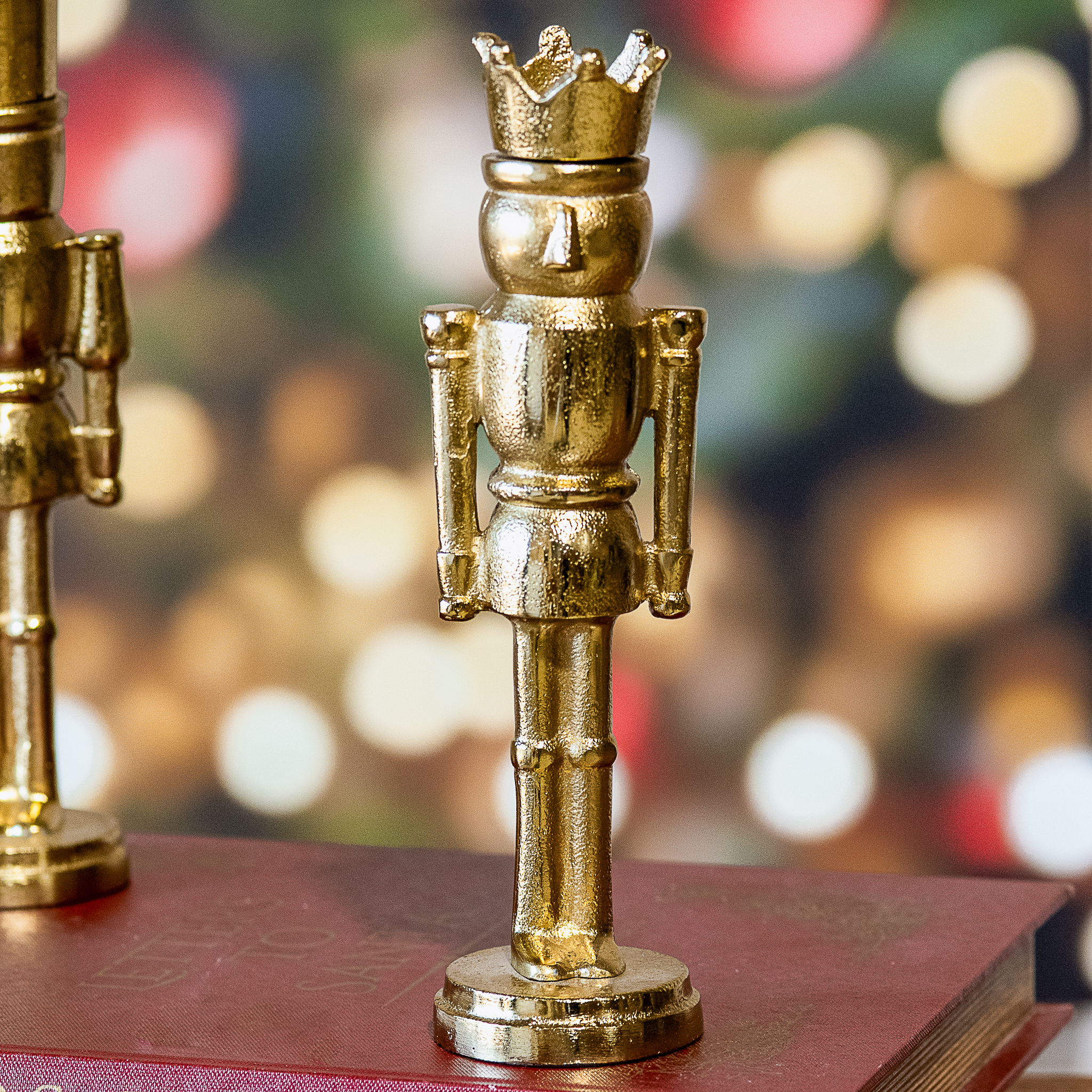 GOLD ALUMINUM NUTCRACKERS
