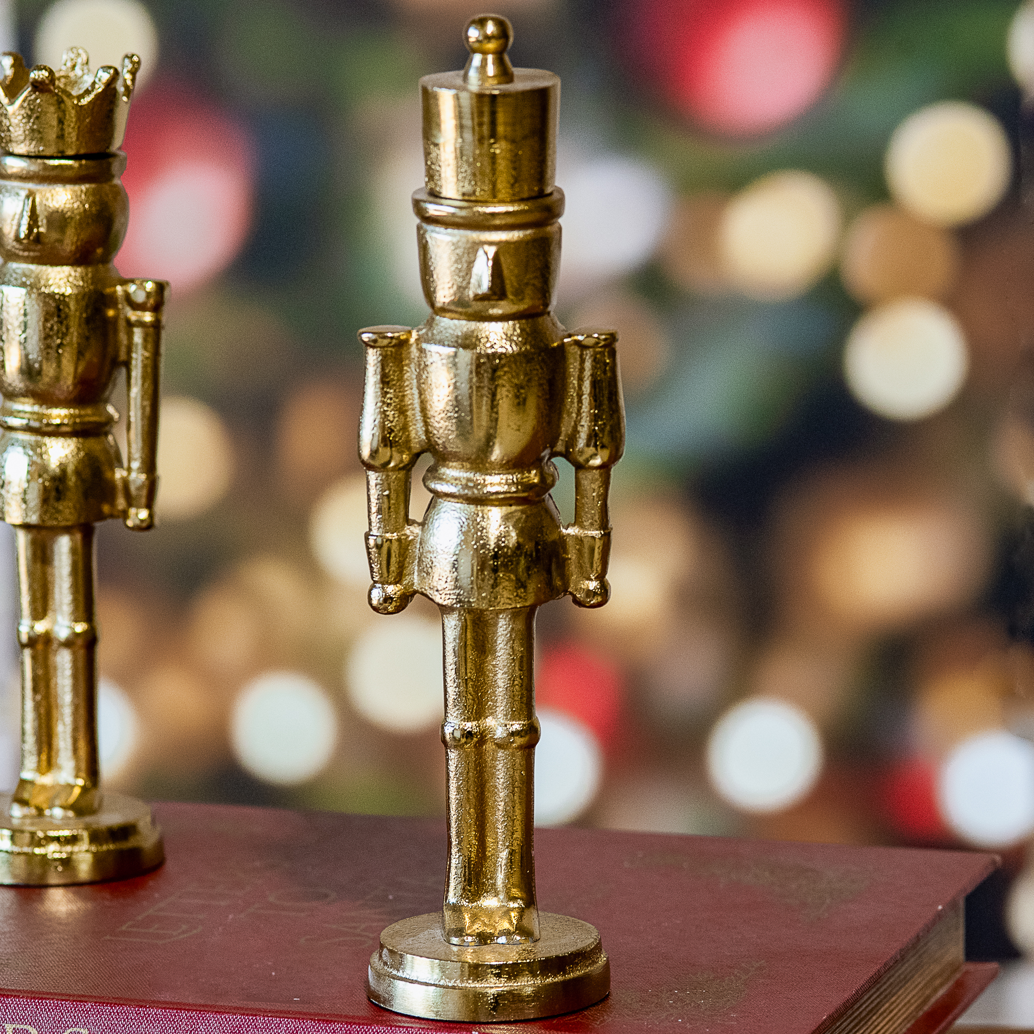 GOLD ALUMINUM NUTCRACKERS