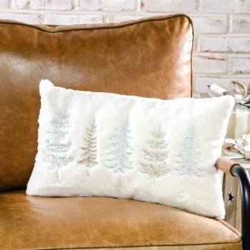 EVERGREEN FUR PILLOW