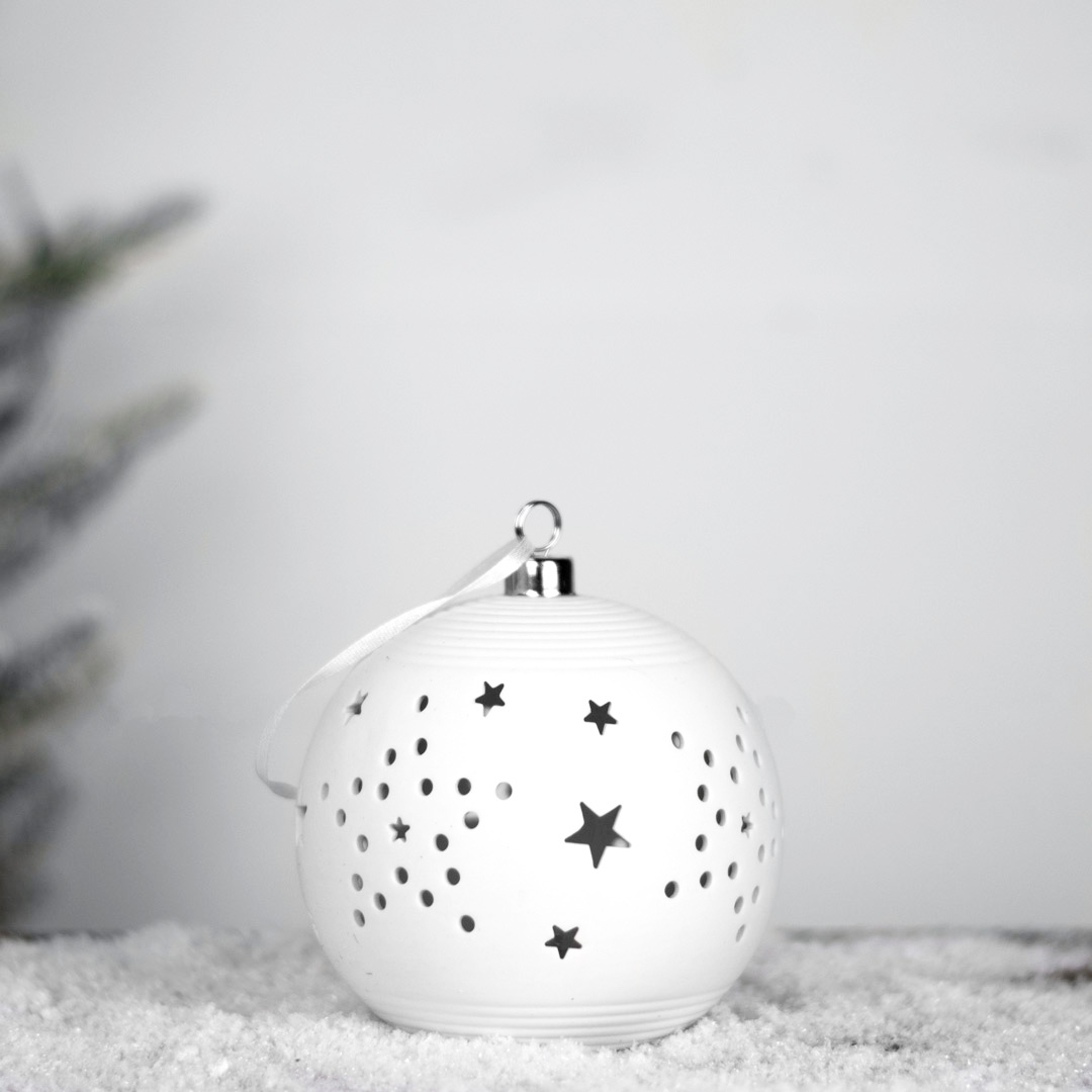LED STAR BALL ORNAMENT