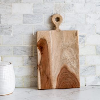 13.4" WOOD SERVING BOARD