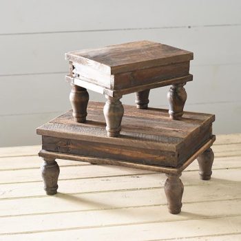 RECLAIMED WOOD STAND