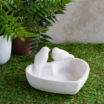 HEART BIRD DISH