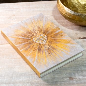GOLDEN HEART NOTEBOOK