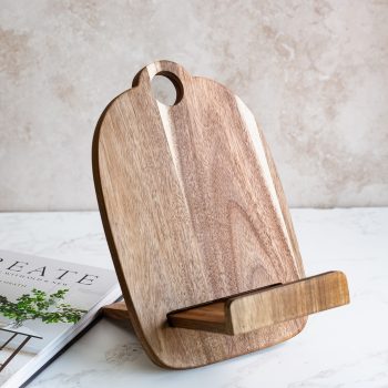 ACACIA WOOD COOKBOOK STAND