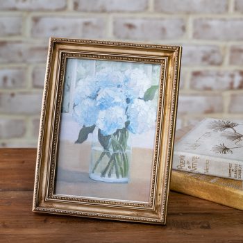 VINTAGE GOLD EDGE PHOTO FRAME | 5 X 7