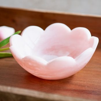 6" PINK RESIN BOWL