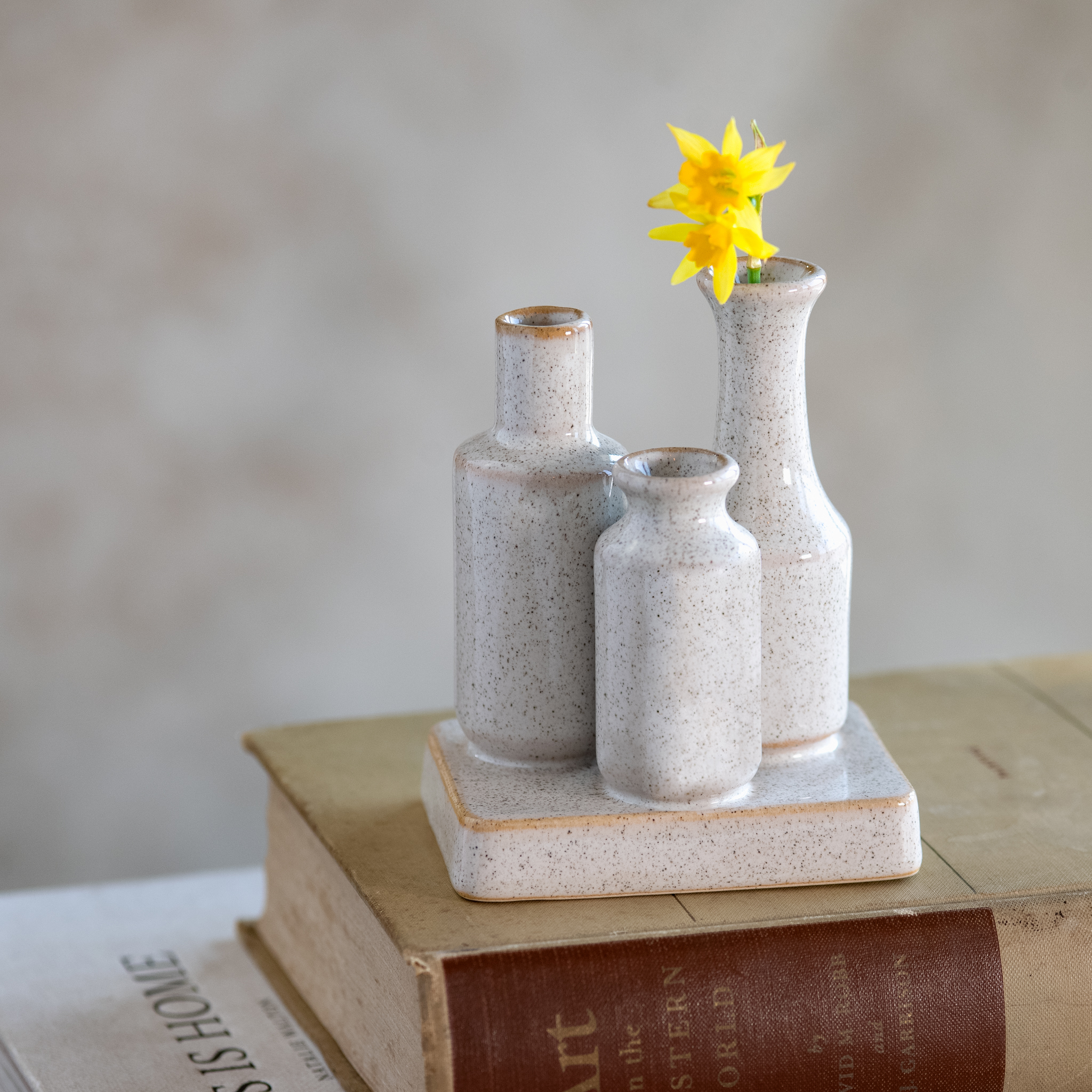 4.72" ARTISAN SPECKLED VASE