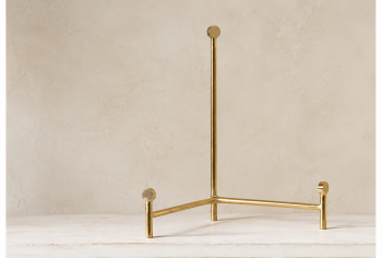 12" BRASS EASEL