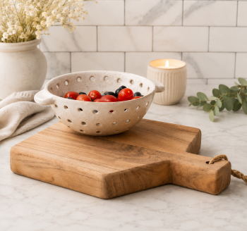 CHUNKY WOOD CUTTING BOARD