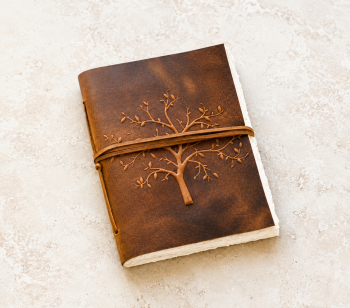 TREE OF LIFE LEATHER JOURNAL