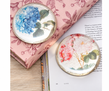 FLORAL PAPERWEIGHT