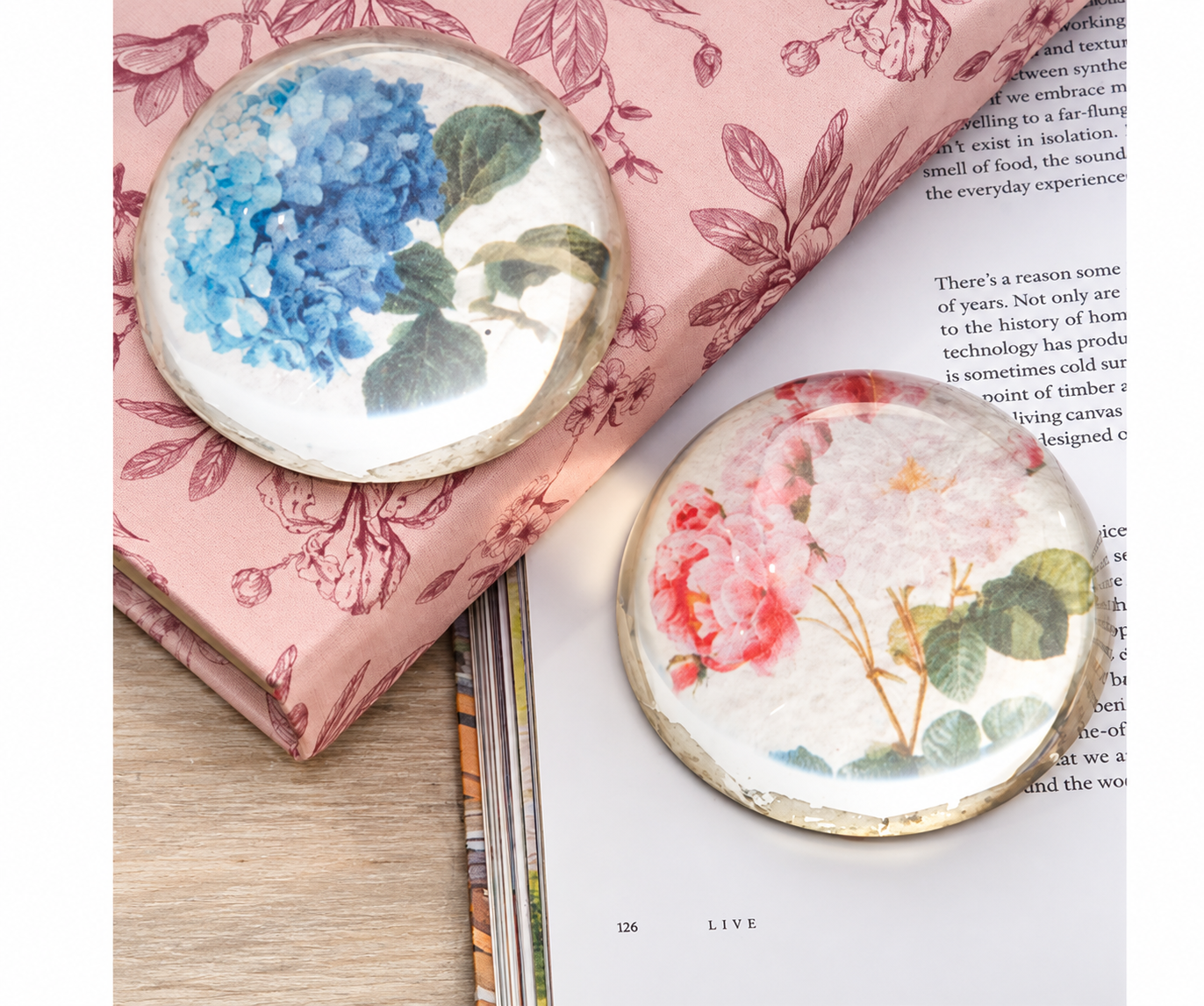 FLORAL PAPERWEIGHT