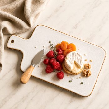 CERAMIC CHEESE PLATE