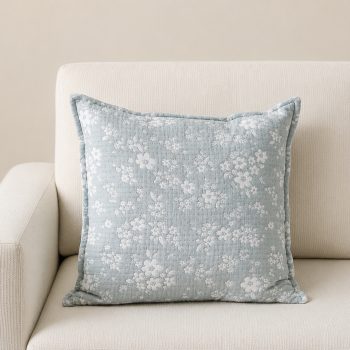 18" PISTACHIO POPPY PILLOW