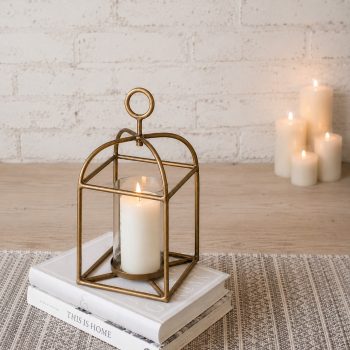 13" BRUSHED GOLD METAL DISPLAYER