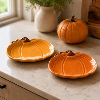 6.6" PUMPKIN DISH