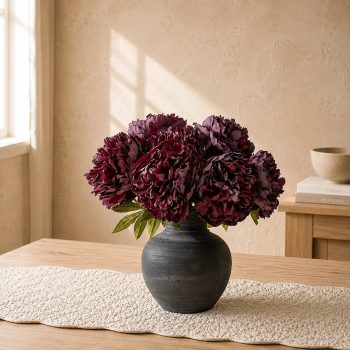 23.6" FALL PEONY BUNDLE
