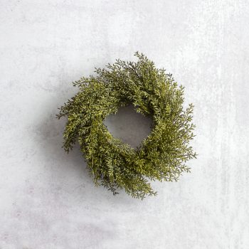 WHICKHAM WHEAT CANDLE RING | MOSS
