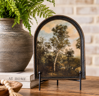 8X10 BLACK ARCH LANDSCAPE FRAME